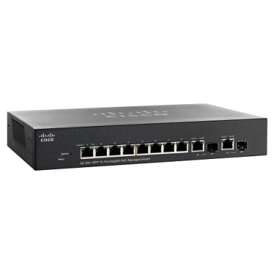 SWITCH PoE SG300-10PP-K9