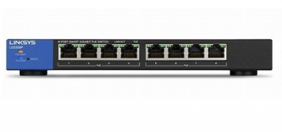 Linksys Smart Gigabit Switches LGS308P PoE+