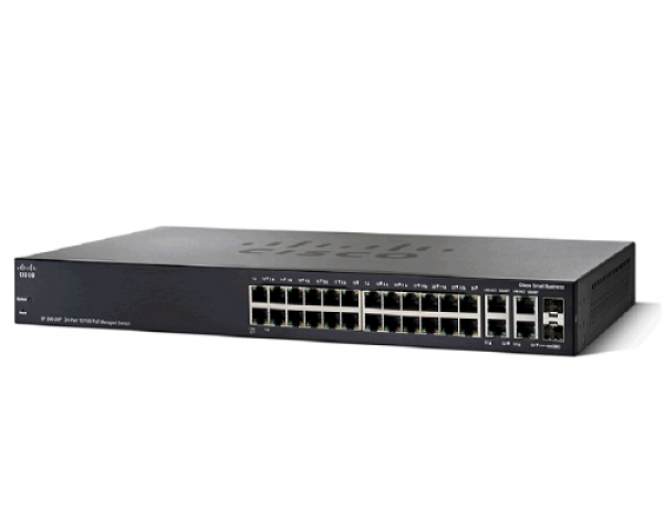 SWITCH PoE SF300-24PP Layer 3 Option PoE 180W